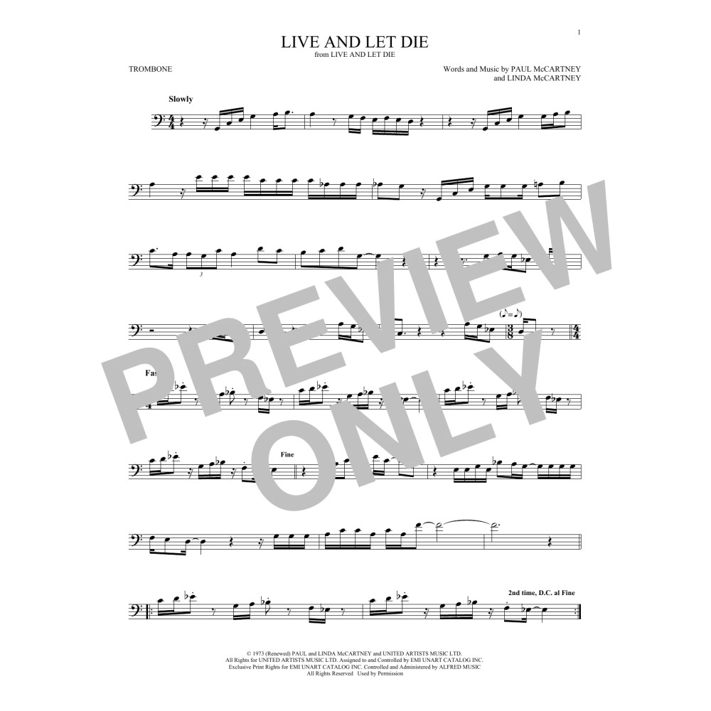 Live And Let Die
